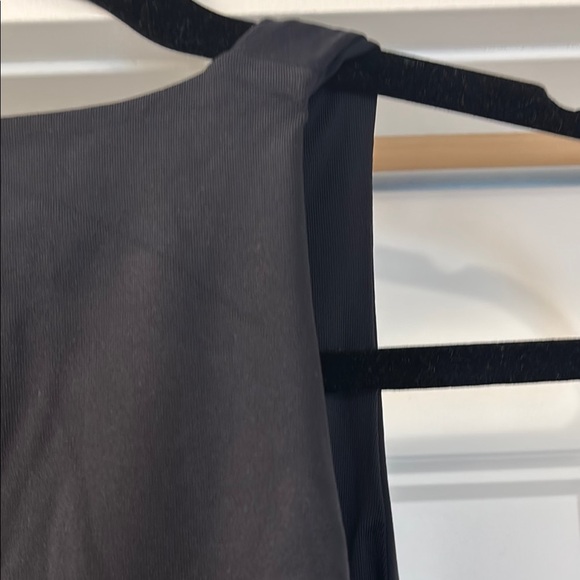 Babaton Contour  Black V-Neck Sleeveless Romper - Picture 8 of 10